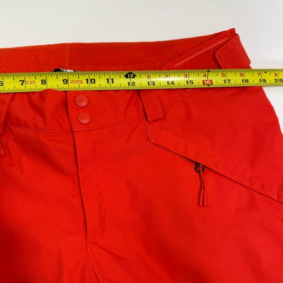 The North Face Women Orange Ski Snow Pants Size L Outdoor Adventure Snowboarding - Picture 13 of 13